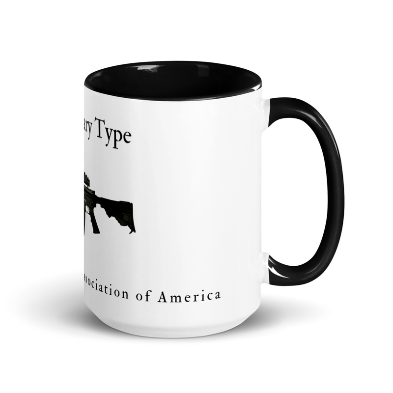 Hot & Scary Type WGOAA Mug with Color Inside