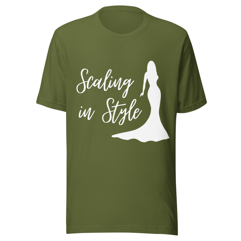 Scaling in Style - Midnight Tone – S, Olive