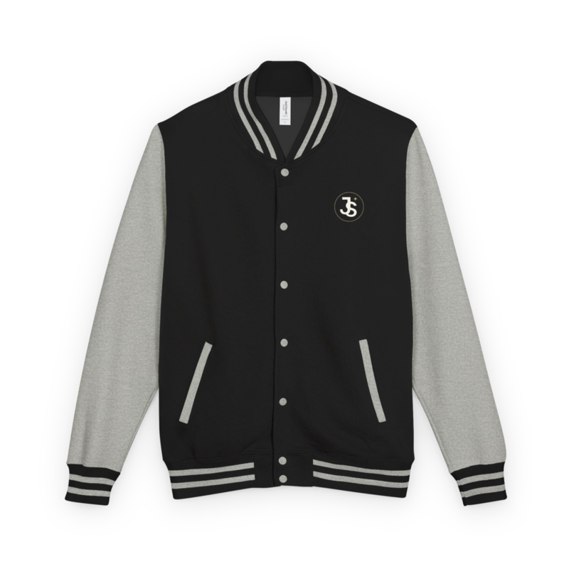 Midnight Letterman Jacket — Dawn Over the Seine Edition
