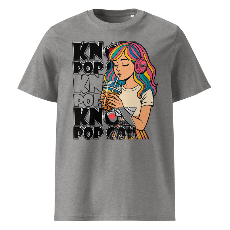Knox Pop Con Unisex organic ribbed neck t-shirt Design 1
