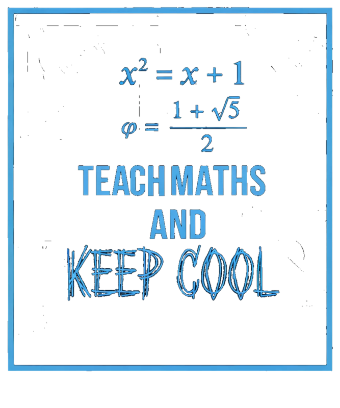 Hoodie Noir Teach Maths and Keep Cool - Image 2
