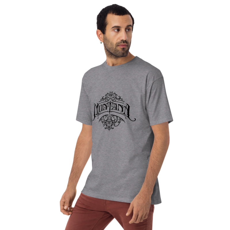 Deft Montana Men’s premium heavyweight tee