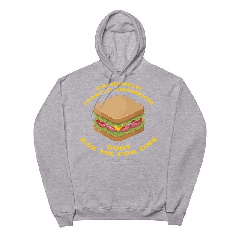 Sandwich Making Champion - Unisex Premium Hoodie - gabagool, sandwich, sammich, munchies, junk food, italian, salami, BLT,