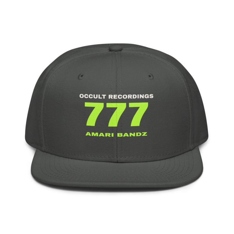 OCCULT 777 Snapback — front