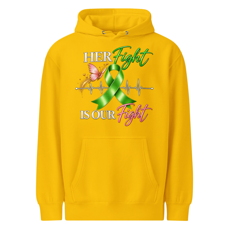 Fight Like Alexis | Her Fight Is Our Fight | Dark Color Hoodie – S, Lemon