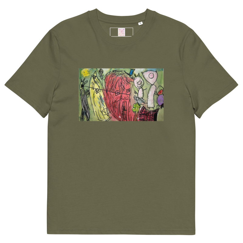 The Three Little Pigs - Unisex Organic Cotton Tee – Image 7