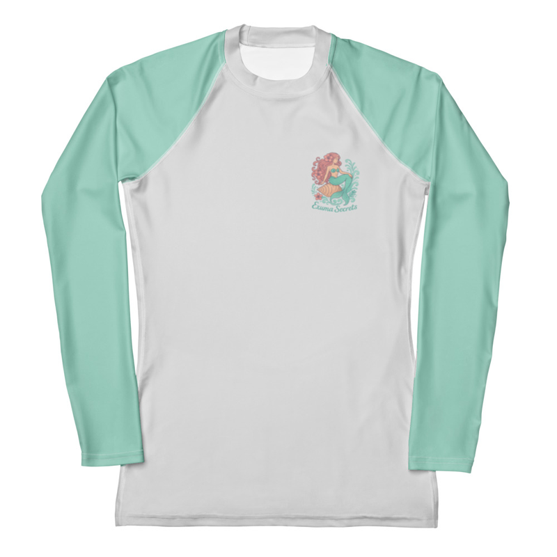 Seashell Siren Women's Rash Guard