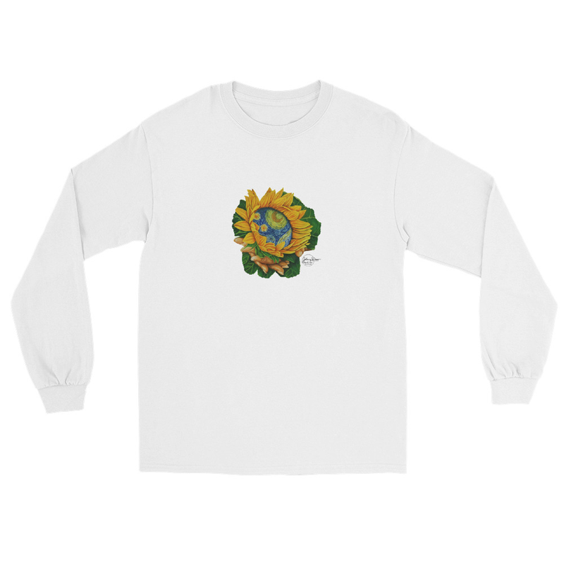 Homage - Unisex Long Sleeve Shirt – XL, White