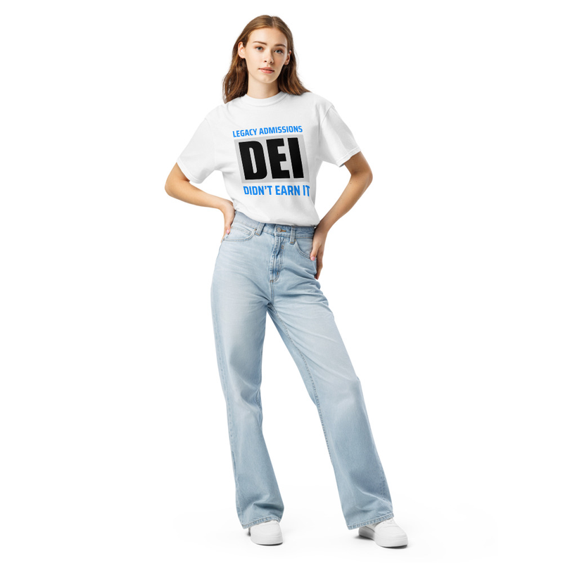 "DEI - Embrace Diversity" Unisex garment-dyed heavyweight t-shirt – 3XL, White