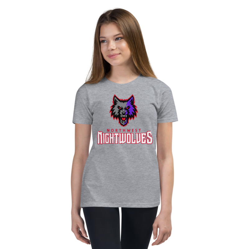 Northwest Nightwolves - Youth Tee – S, Athletic Heather