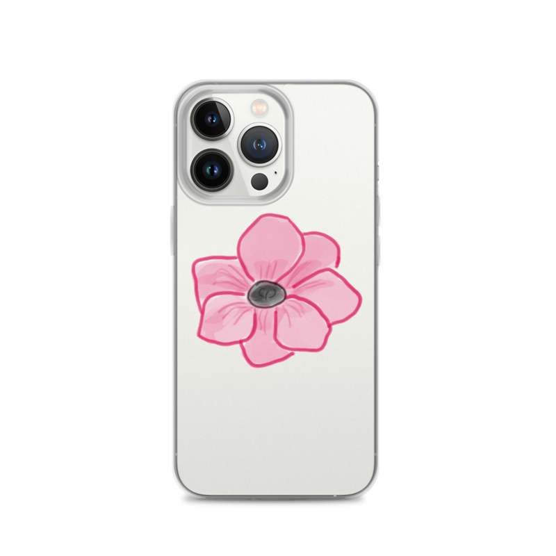 Cheery Pink Flower iPhone Case – Image 13
