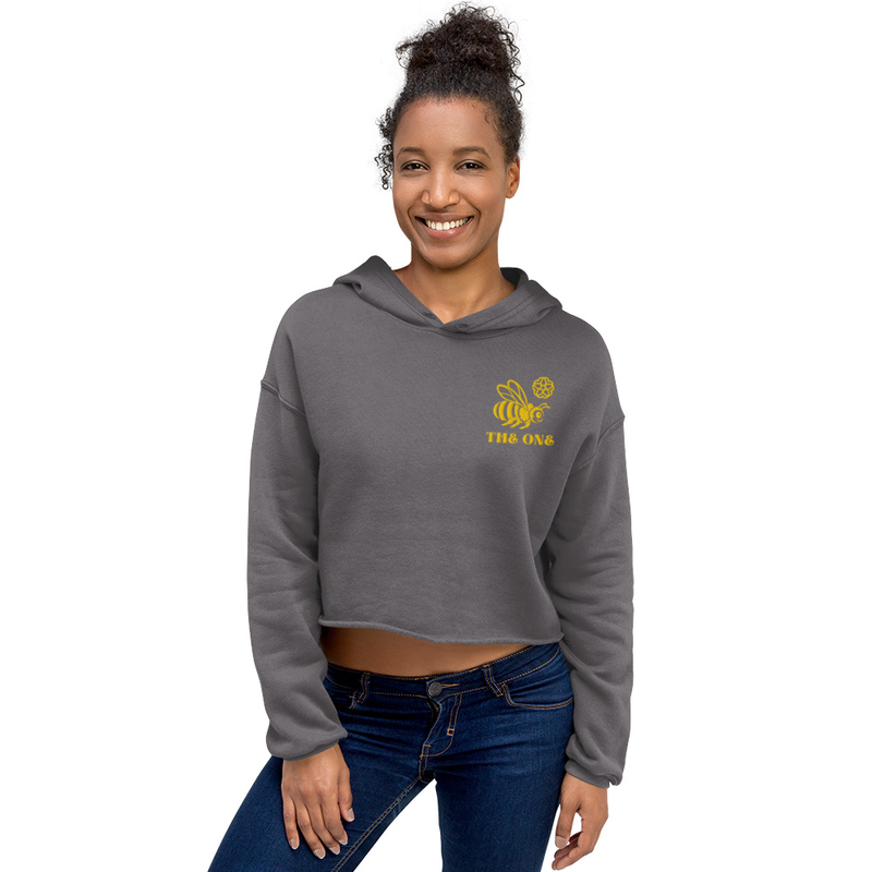 BEE the One Crop Hoodie