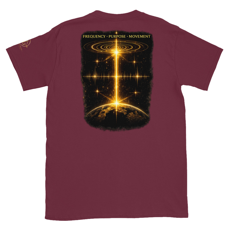 New Energy 2 (Short-Sleeve Unisex T-Shirt) – L, Maroon