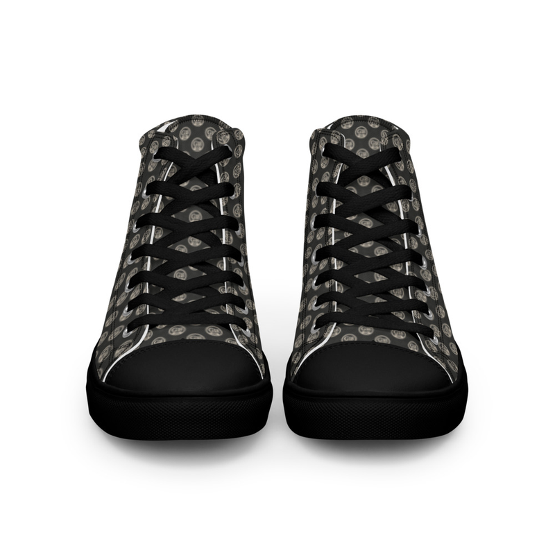 High-Top Leinenschuhe für Herren
