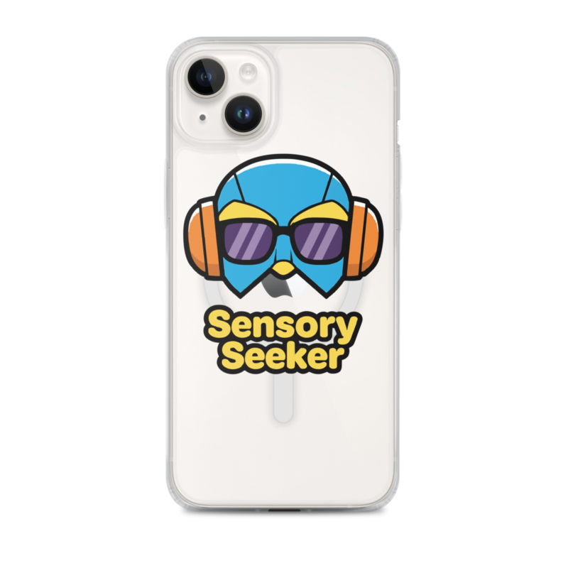 Sensory Seeker" Neurodivergent iPhone Case | Autism ADHD MagSafe Cover