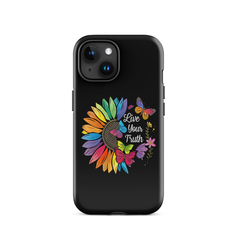 Live Your Truth Tough Case for iPhone® – iPhone 15, Glossy
