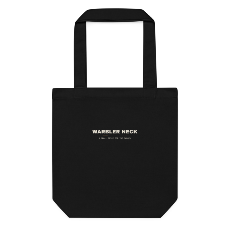 WARBLER NECK Tote mockup