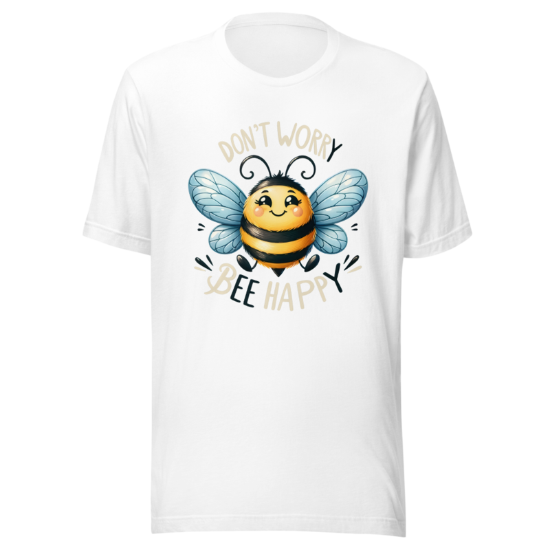 RetroPuns — Bee Happy Tee