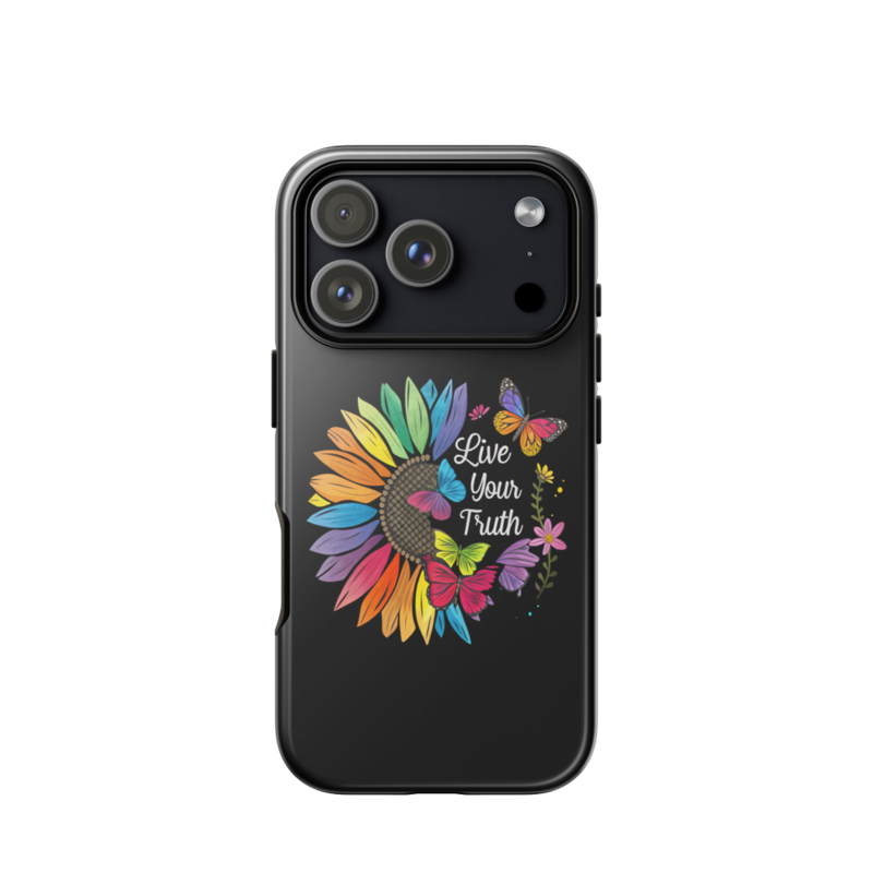Live Your Truth Tough Case for iPhone® – iPhone 17 Pro, Glossy