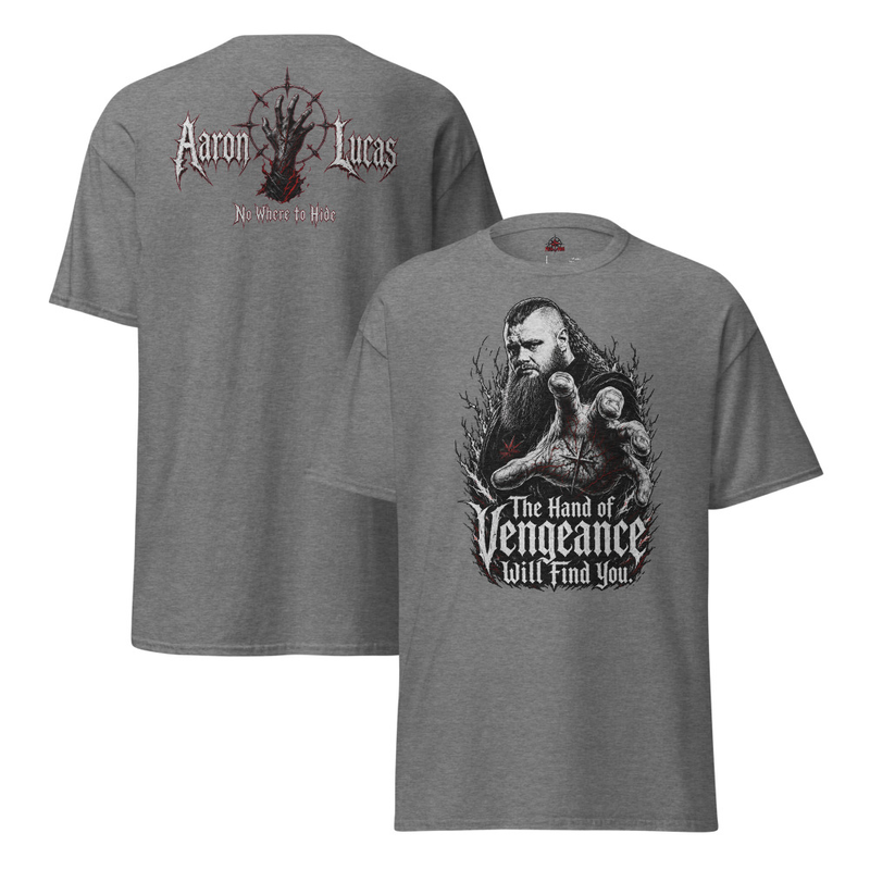 Aaron Lucas The Hand of Vengeance T-Shirt