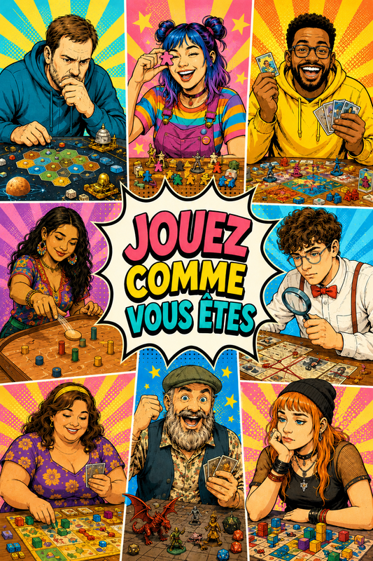 Jouez comme vous êtes