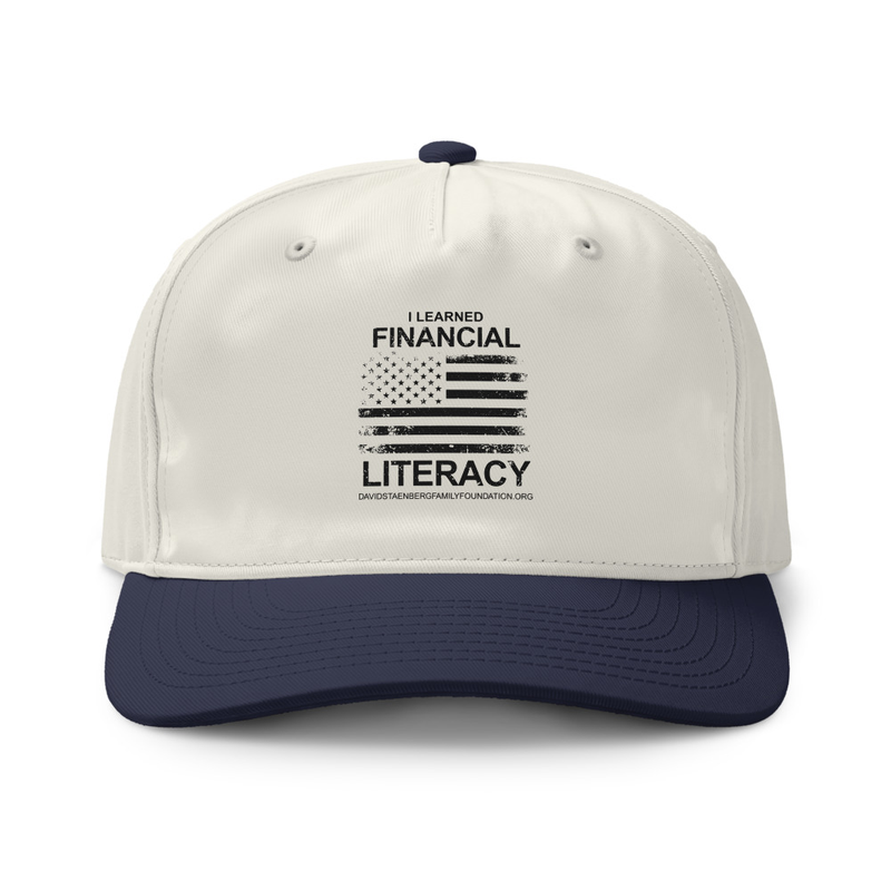 Class two-tone cap | Veteran's Day v2 – One size, Natural / Midnight