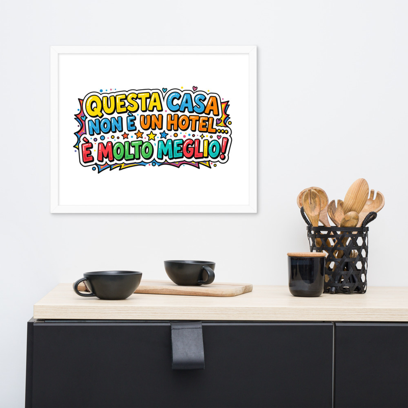 Poster "Questa Casa Non è un Hotel"
