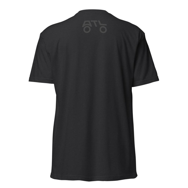 Wordmark Front T-Shirt (Brand Mark Rear) - ROAD / BLACK LOGO – S, Black
