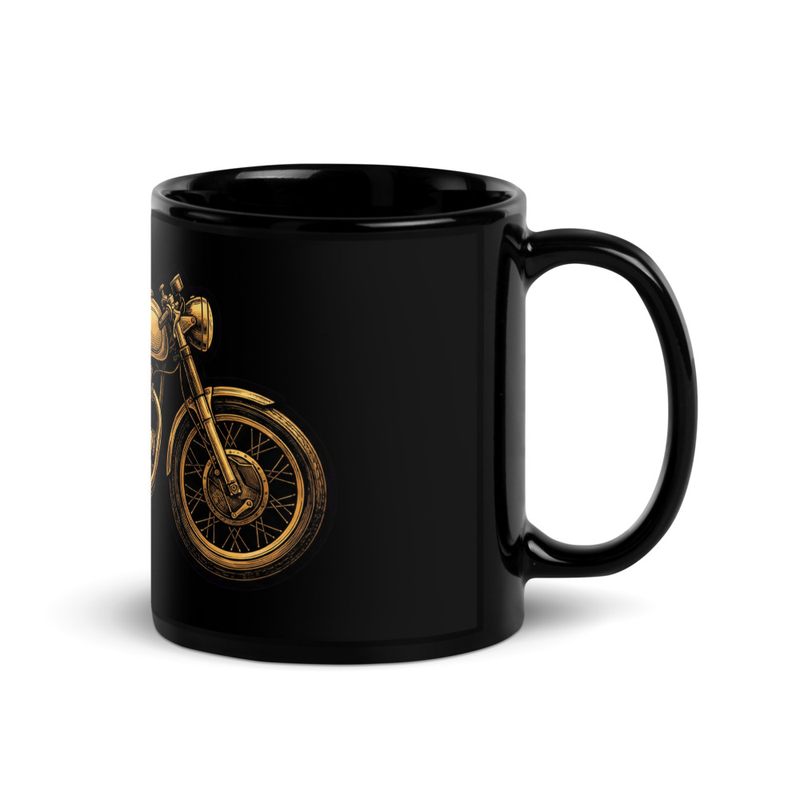 Black Glossy Classic Bike 