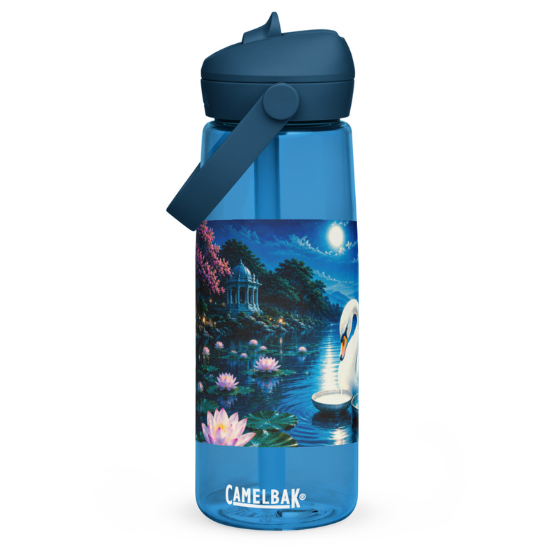 Hamsa Flip Straw Bottle