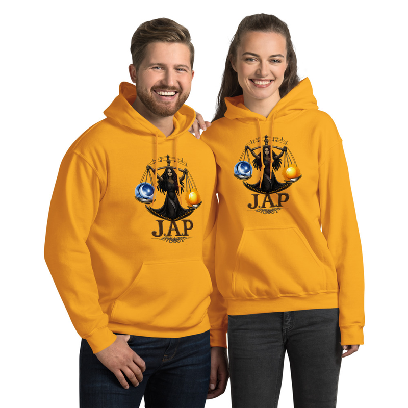 J.A.P Goddess Unisex Hoodie – L, Gold