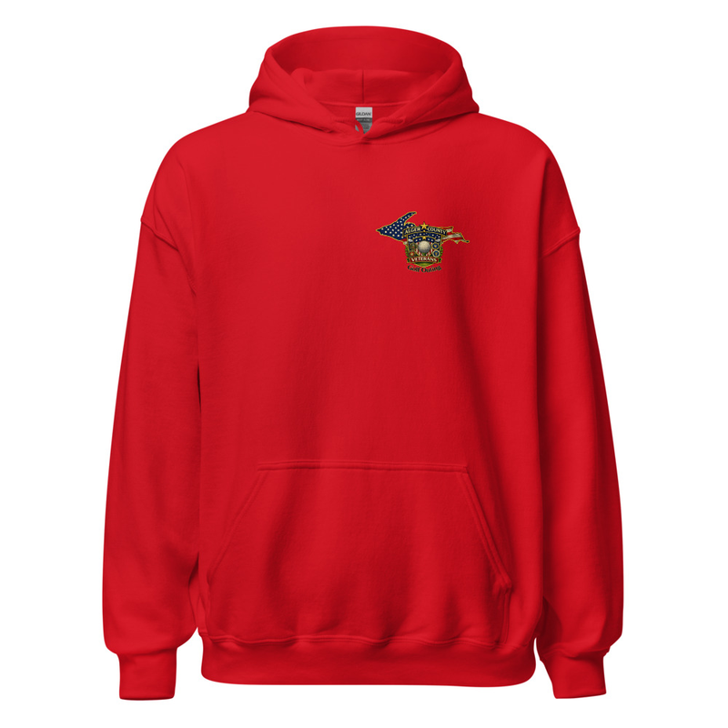 250th Birthday Unisex Hoodie – S, Red