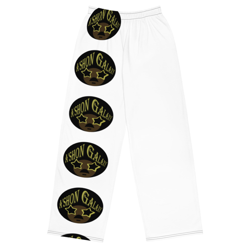 All-over print unisex wide-leg pants