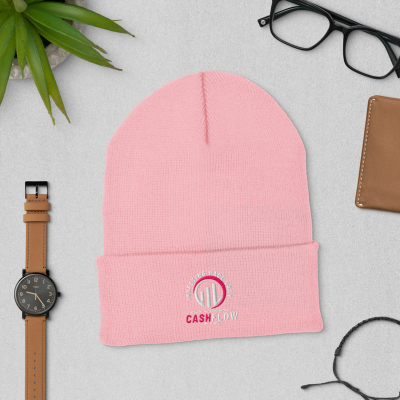 Cashflow Beanie v.2 – One size, Baby Pink