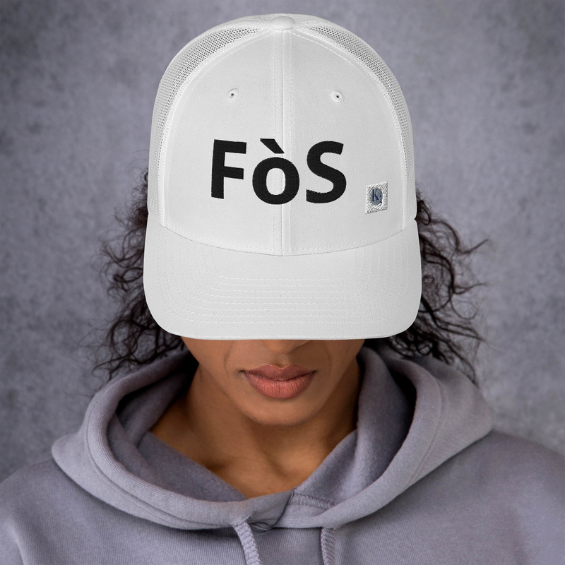 Casquette FòS blanche