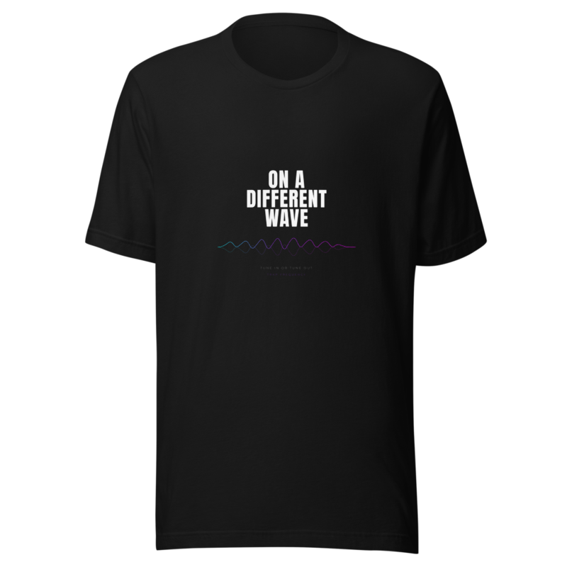 Trap Frequency - On A Different Wave Tee