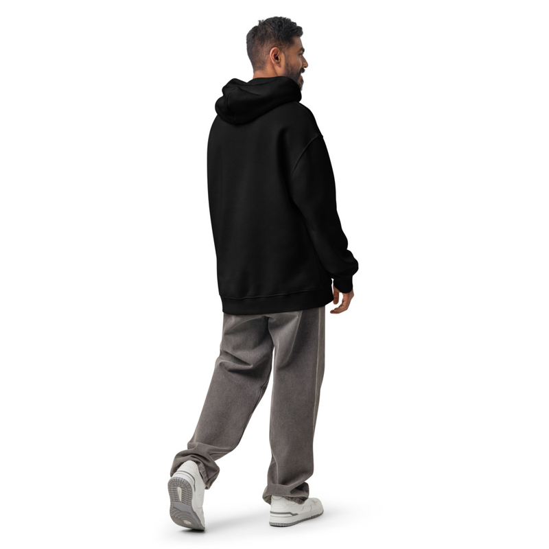 Born for This™ Oversized Hopeful Hoodie ( Unisex ) Black – S, Black