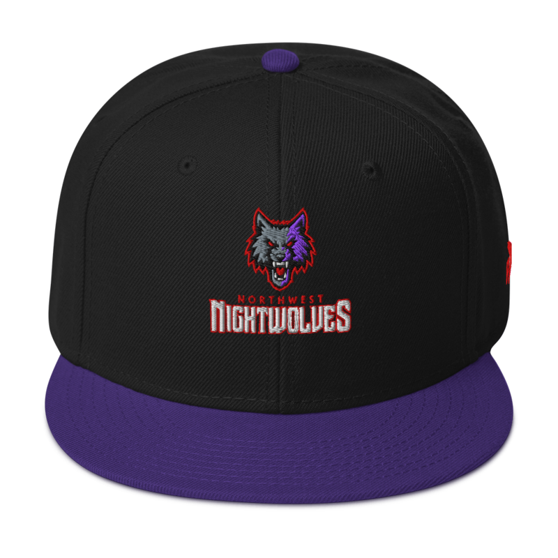Northwest Nightwolves - Logo Snapback Hat