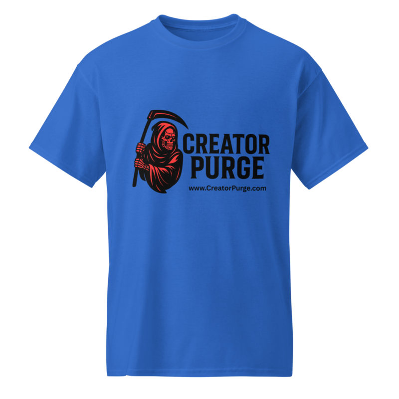 Creator Purge Logo DryBlend® T-Shirt in Royal