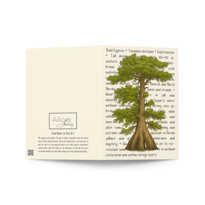 Bald Cypress Greeting Card