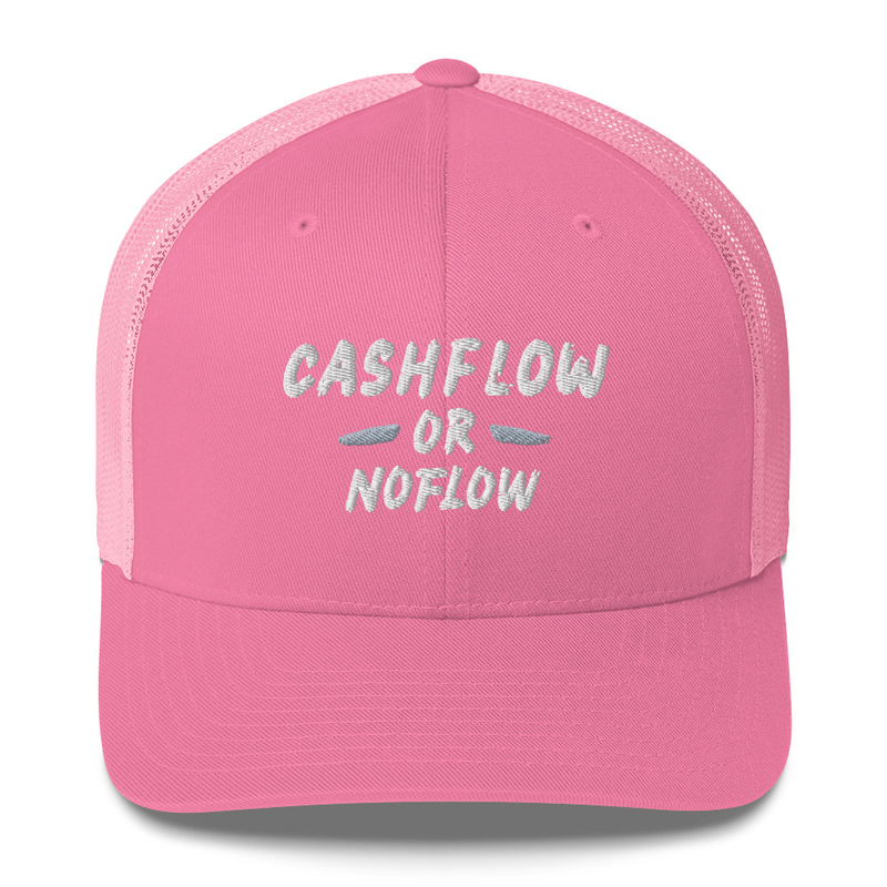 #CashflowOrNoflow Hat – One size, Pink