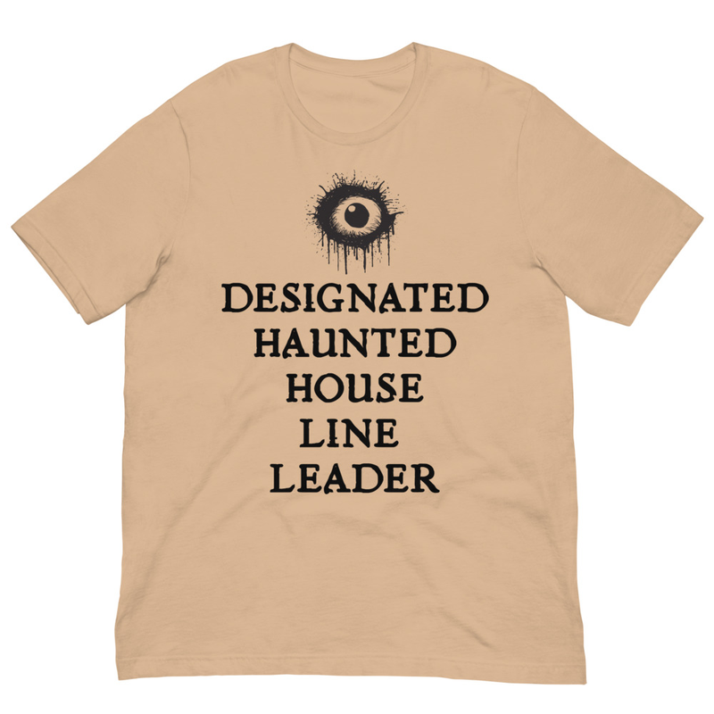Haunted House Line Leader Tee – 3XL, Tan