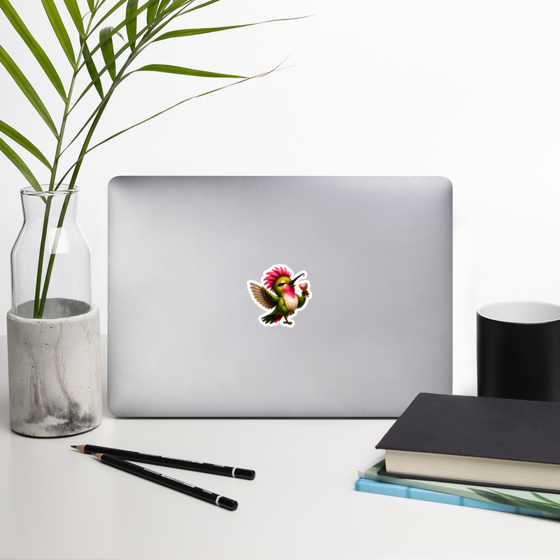 Ruby-Drama and Nectar Kiss Cut Sticker
