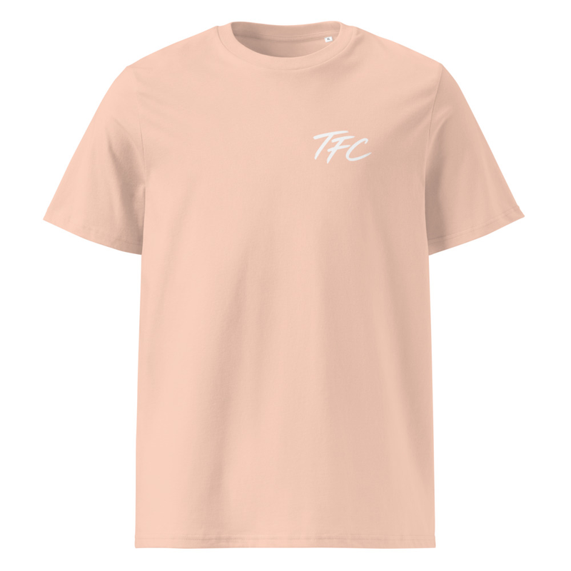 TFC Unisex Organic Cotton T-Shirt – XL, Fraiche Peche