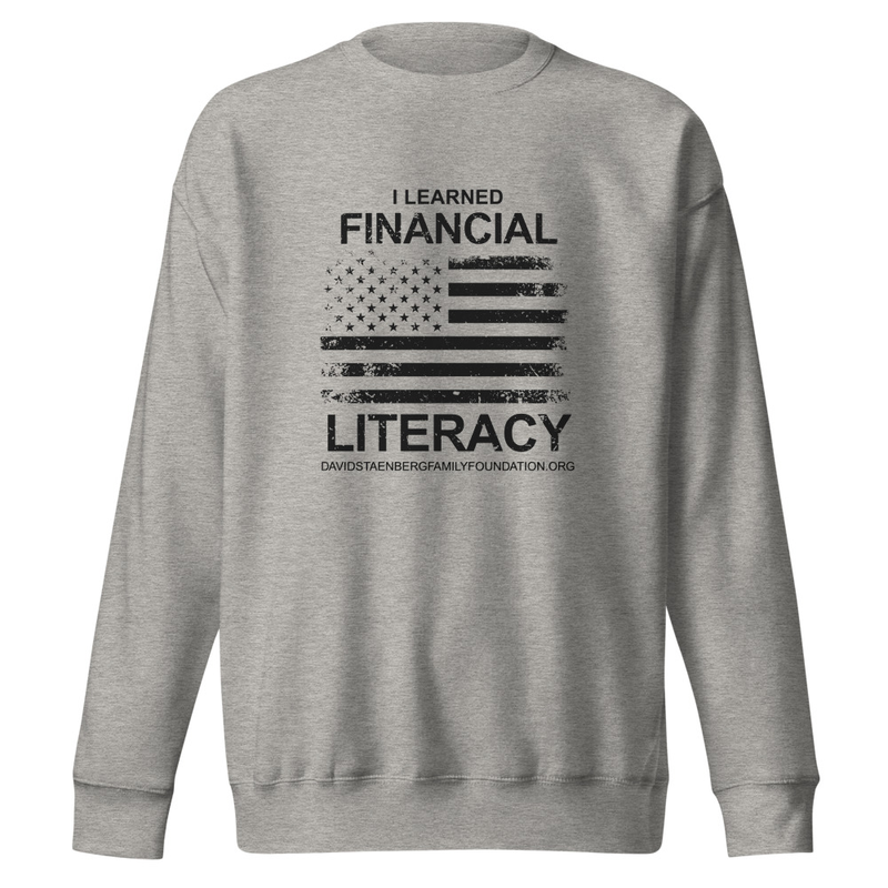 Unisex Premium Sweatshirt | Veteran's Day v2 – XL, Carbon Grey