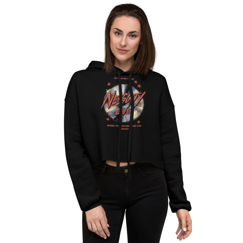 NESSCITY LIVE Crop Hoodie