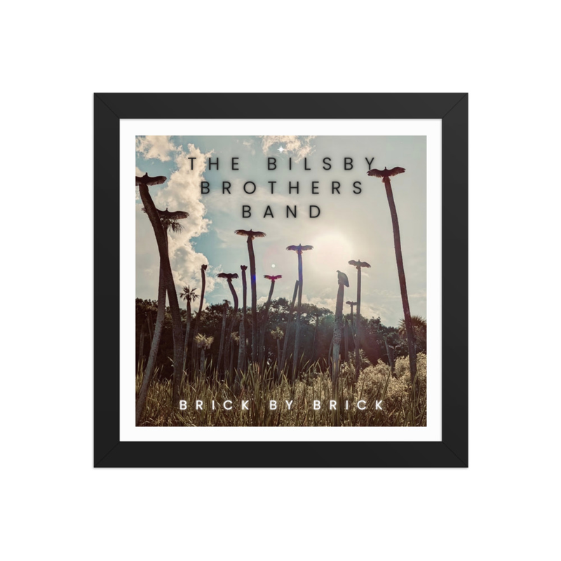 The Bilsby Brothers Brand - Brick by Brick Framed Poster