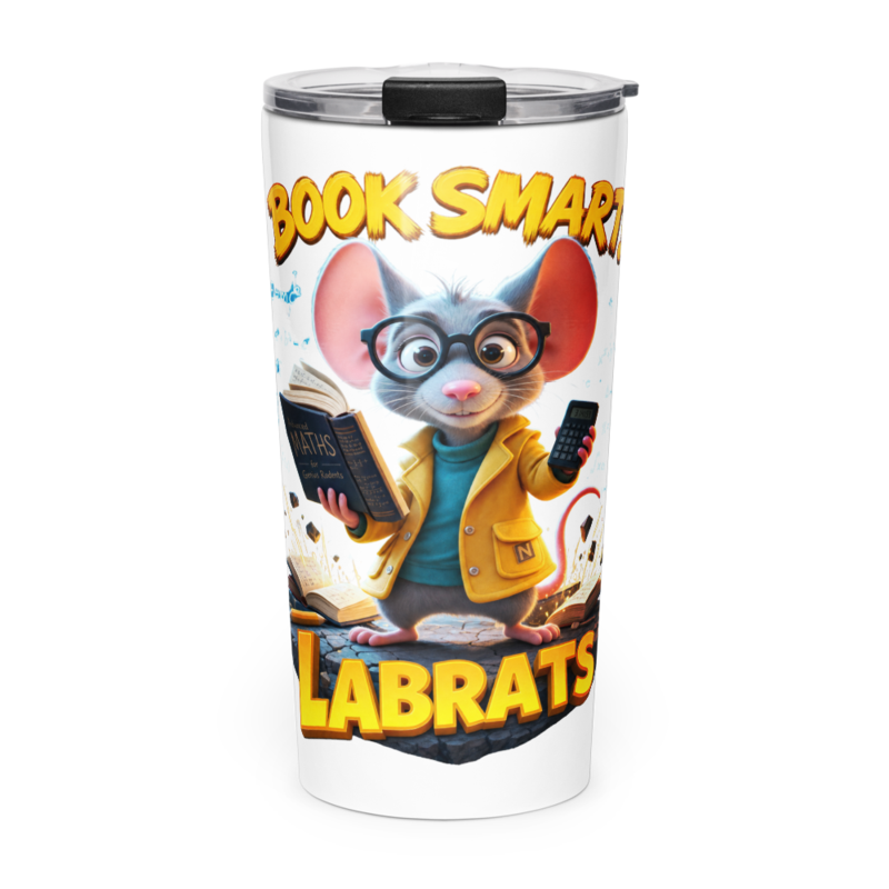 Nibbles Mcsqueak Book Smart 20oz Tumbler