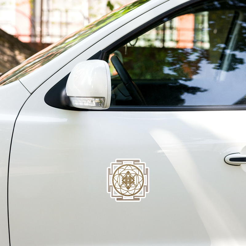 Narasimha Dev Vinyl Decal – 6″×8″, Satin