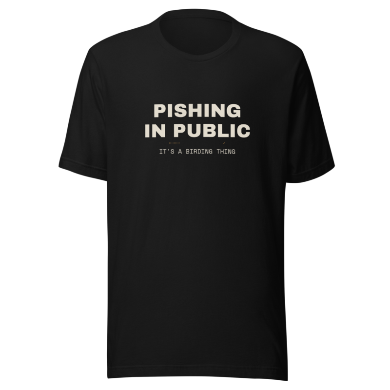 PISHING IN PUBLIC Tee mockup